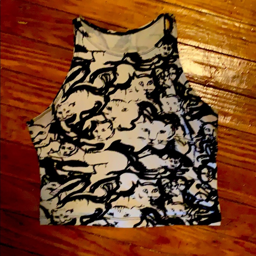 American Apparel Cat Shirt - Size S